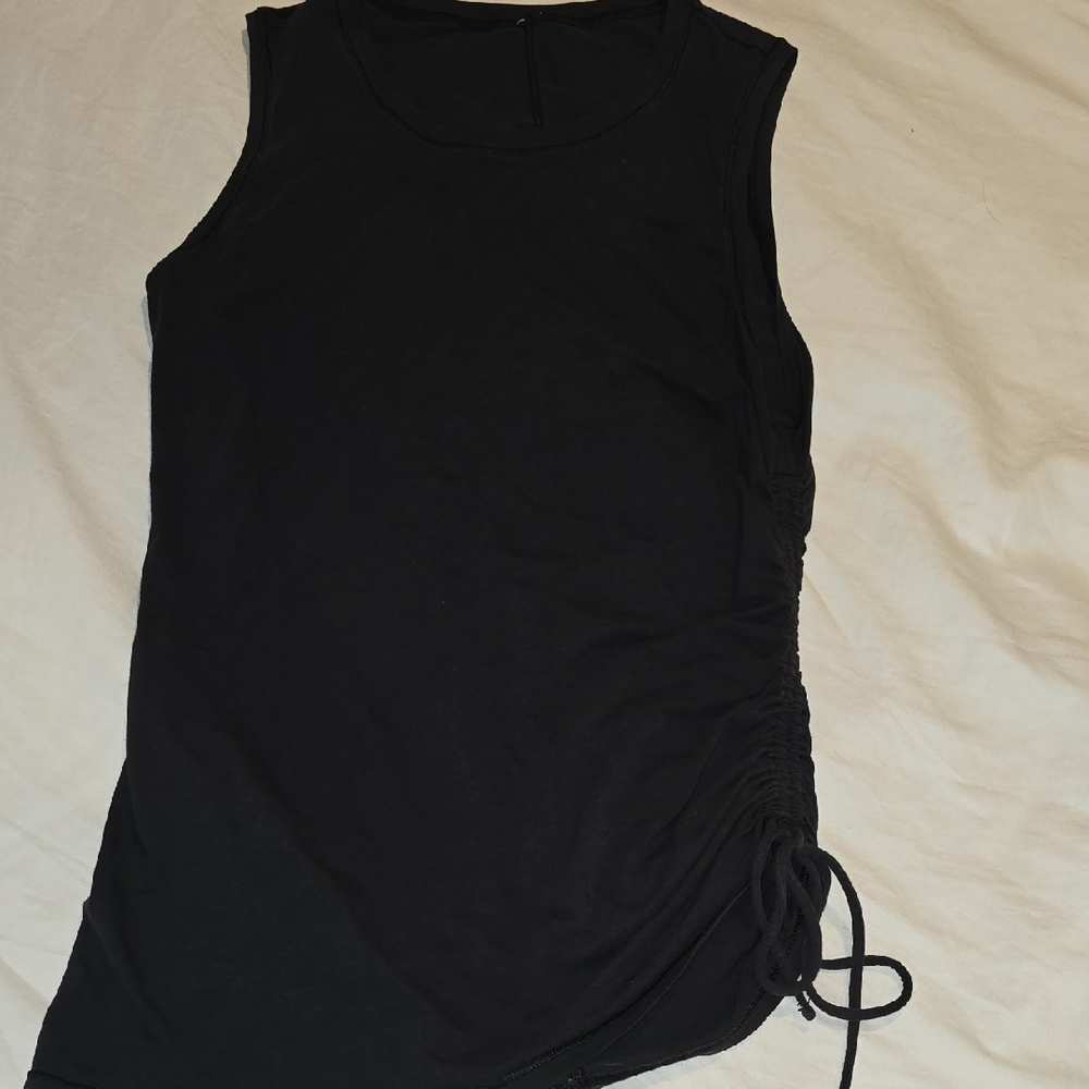 Lulu Black Sleeveless Top